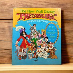 Vintage 1971 The New Walt Disney Treasury 10 Favorite Stories